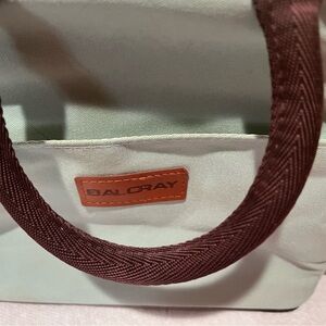 Women's green and Brown lunch Tote Bag